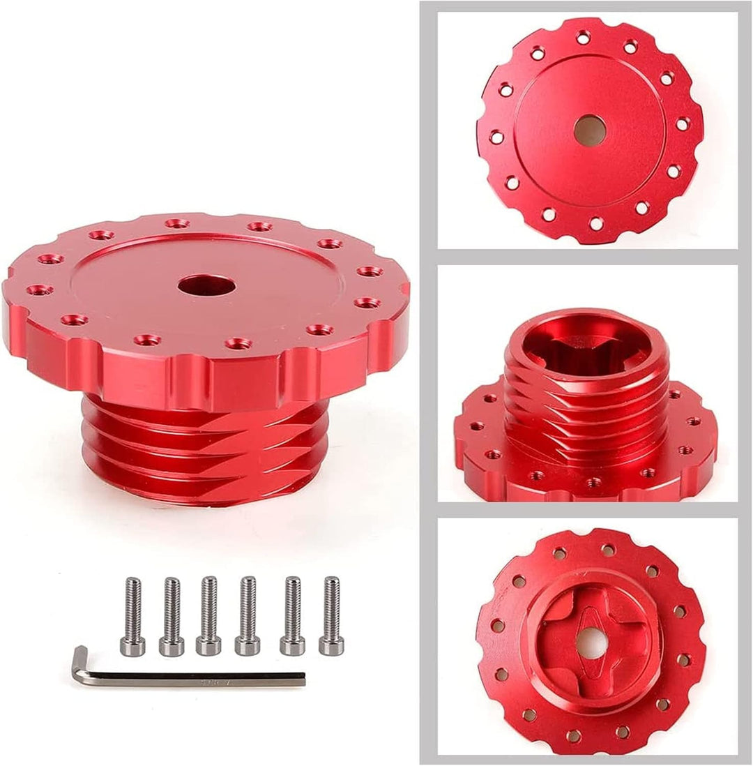 Gaming-Lenkrad-Adapter, Aluminium-Lenkrad-Adapter, SIM Racing Gaming-Lenkrad-Adapter für T300, T500,