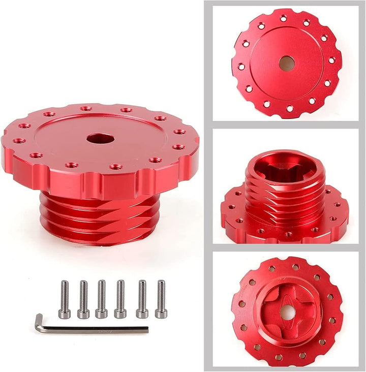 Gaming-Lenkrad-Adapter, Aluminium-Lenkrad-Adapter, SIM Racing Gaming-Lenkrad-Adapter für T300, T500,