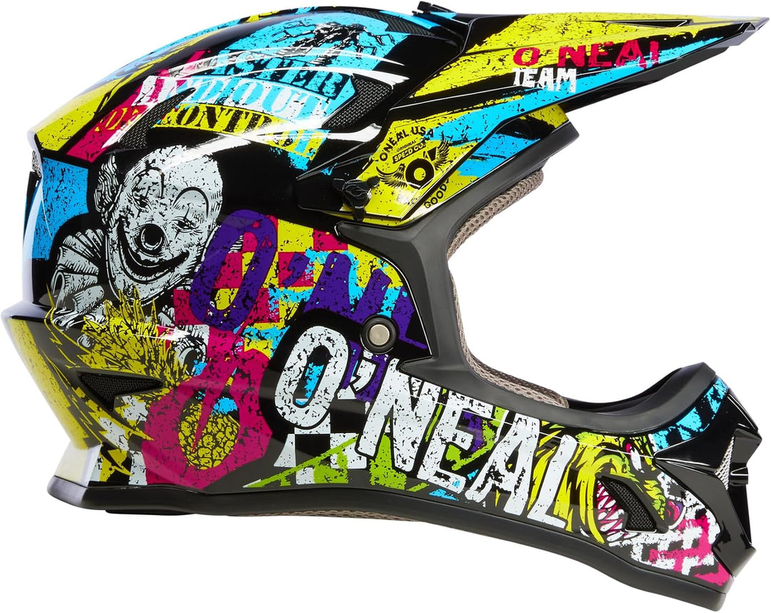 O'NEAL SONUS Helm SOLID Grau/Rot M Multi, M Multi