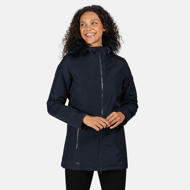 Regatta Damen Jackedunkles kaki, 34 36 Navy/Navy, 36 Navy/Navy