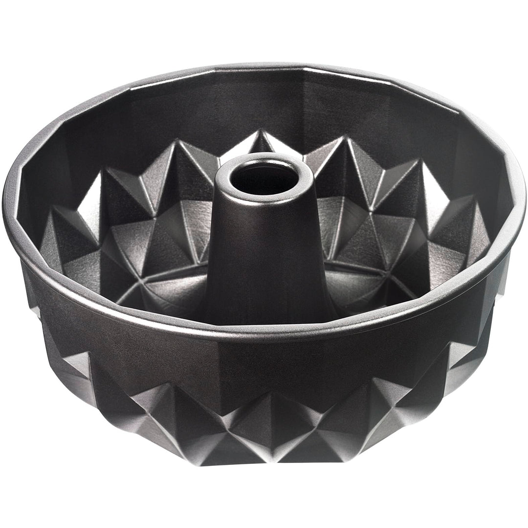Original Kaiser Inspiration Design-Gugelhupfform 25 cm, Gugelhupf Backform mit geometrischer Oberflä