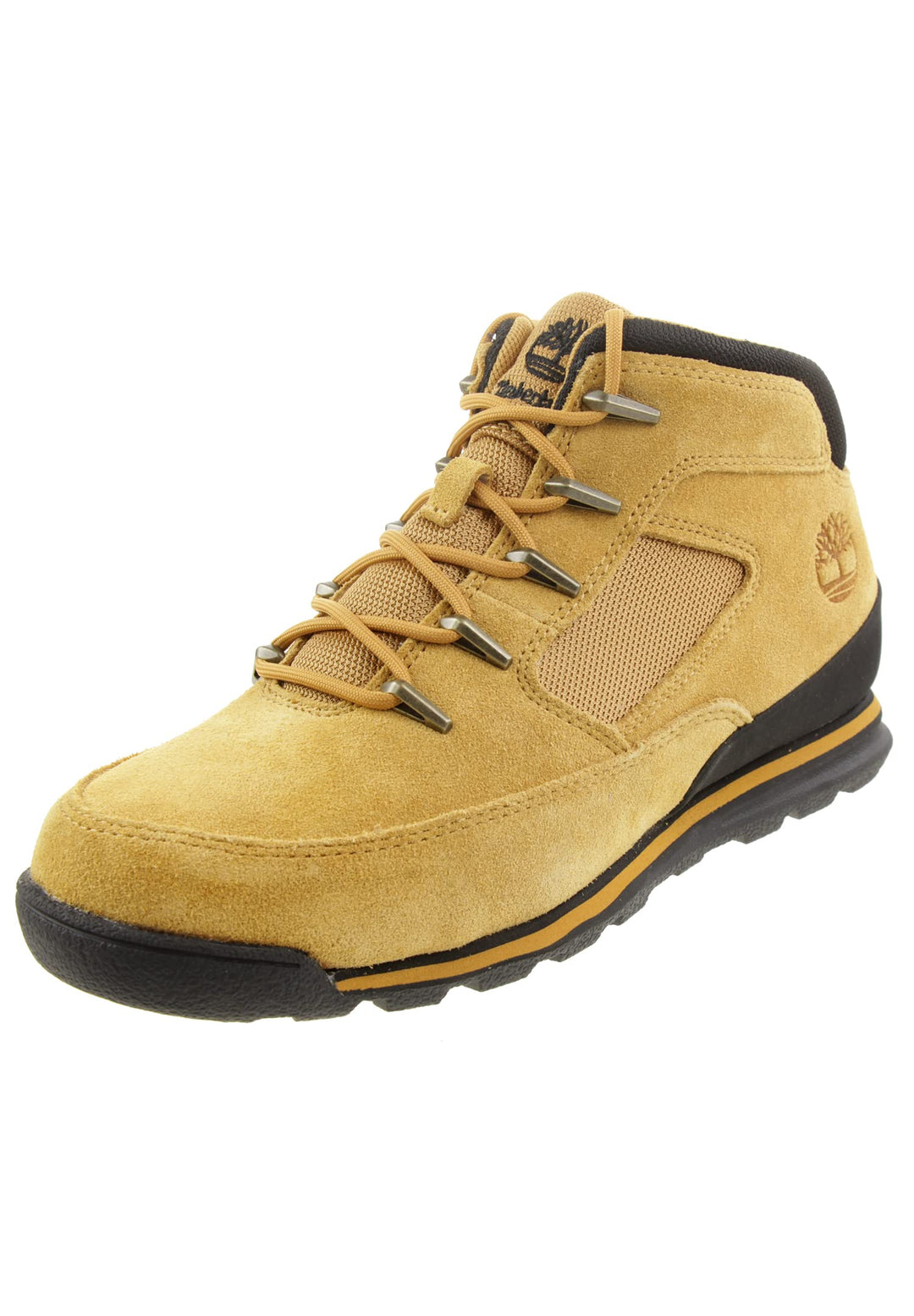 Timberland Euro Rock Mid Hiker Herren Boots Wanderschuhe TB 0A2H5A Braun 40 EU Wheat, 40 EU Wheat