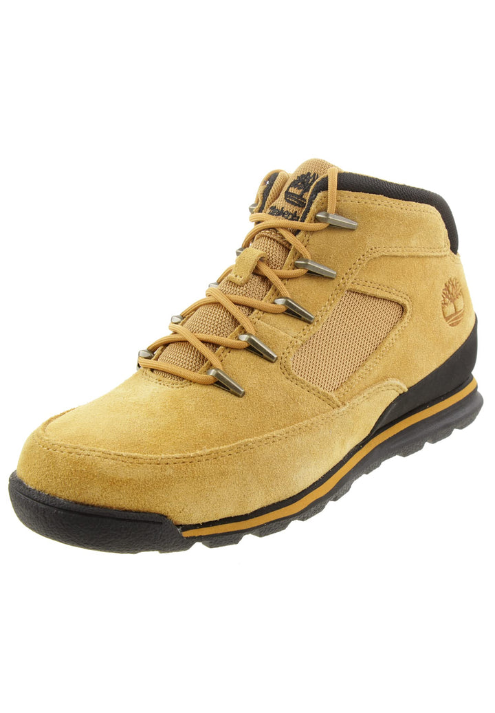 Timberland Euro Rock Mid Hiker Herren Boots Wanderschuhe TB 0A2H5A Braun 40 EU Wheat, 40 EU Wheat