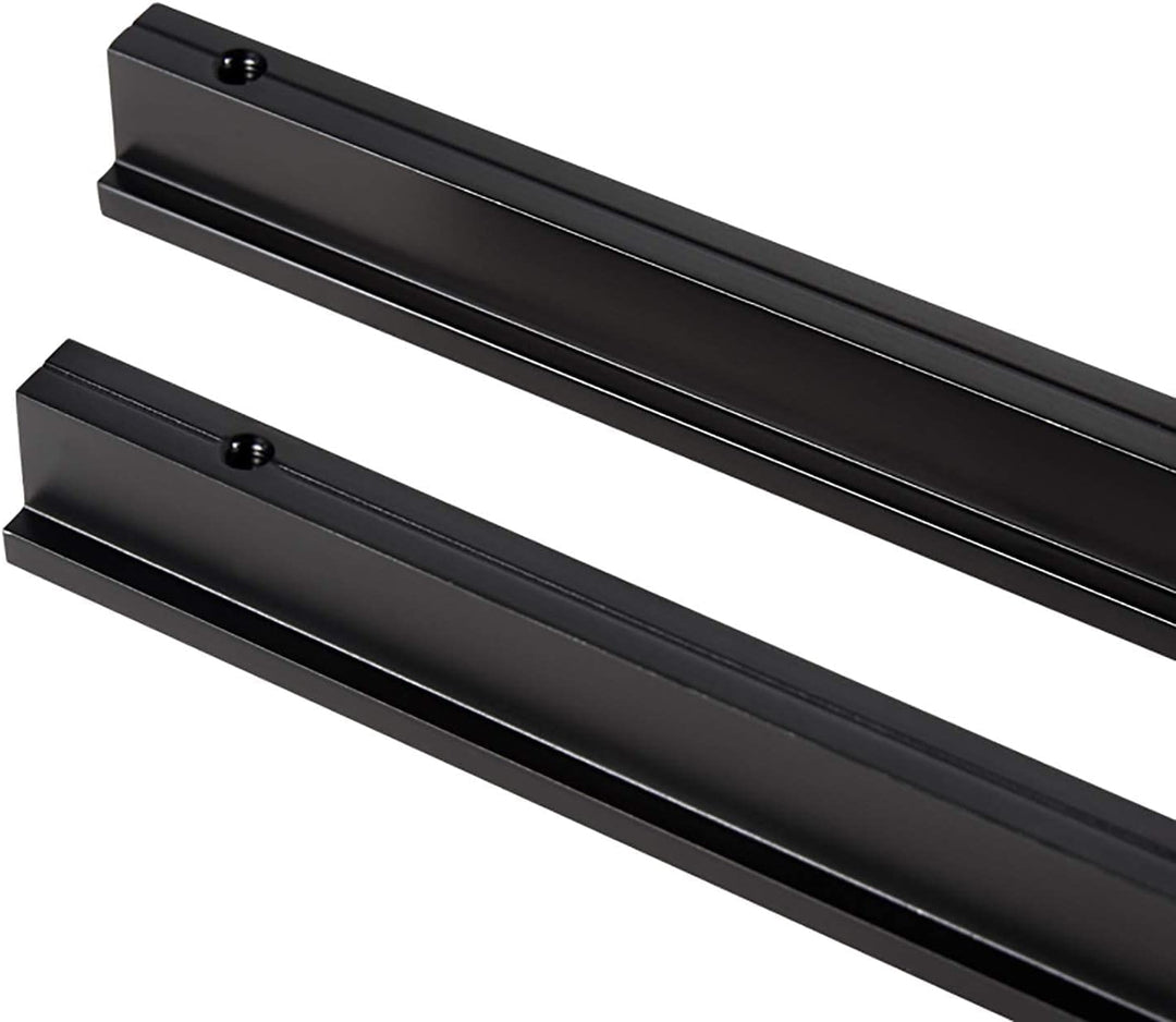 Qrity 2 Stück Aluminiumlegierung Möbelgriff Stangengriff Bohrlochabstand 480 mm Küchengriff Schrankg