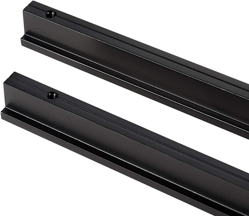 Qrity 2 Stück Aluminiumlegierung Möbelgriff Stangengriff Bohrlochabstand 480 mm Küchengriff Schrankg