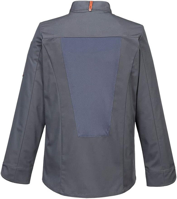 Portwest MeshAir Pro Jacke L/S, Farbe: Schiefergrau, Grösse: M, C838SGRM. M schiefergrau, M schiefer