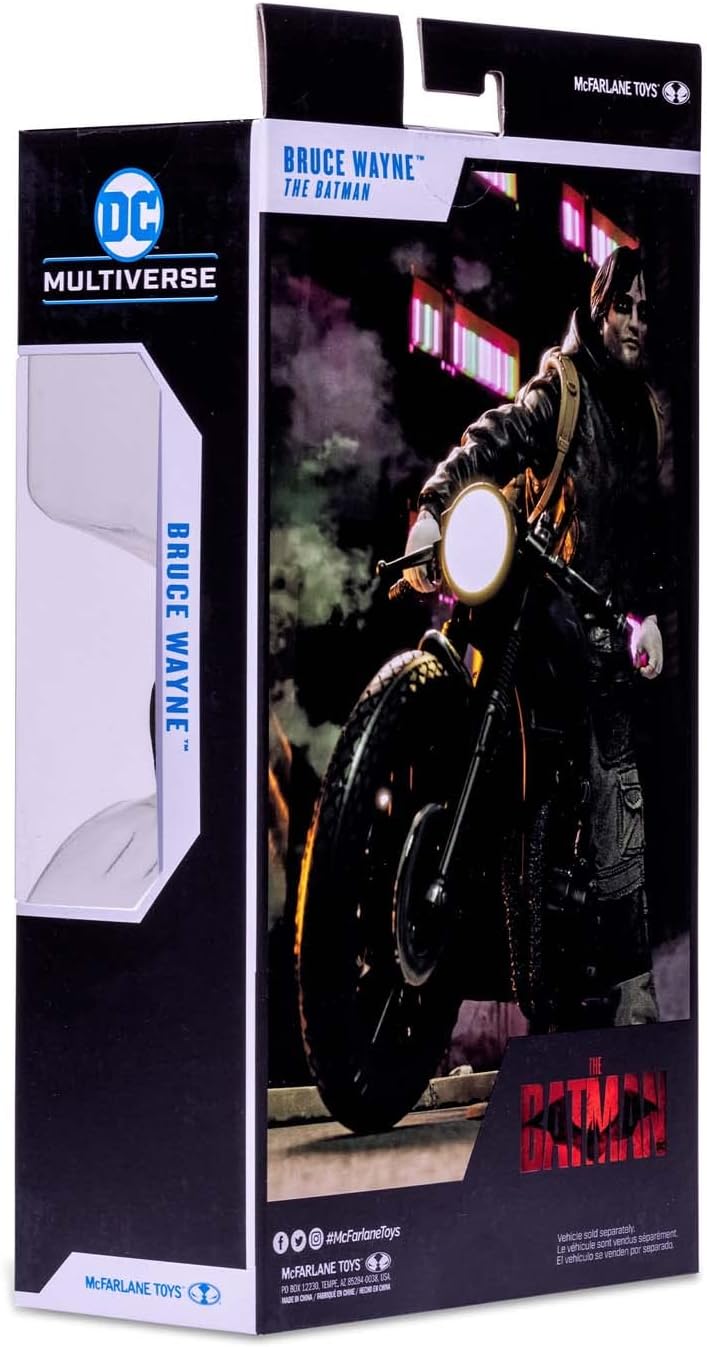 McFarlane DC Multiverse Actionfigur Bruce Wayne Drifter Unmasked 18 cm Bruce Wayne entlarvt, Bruce W