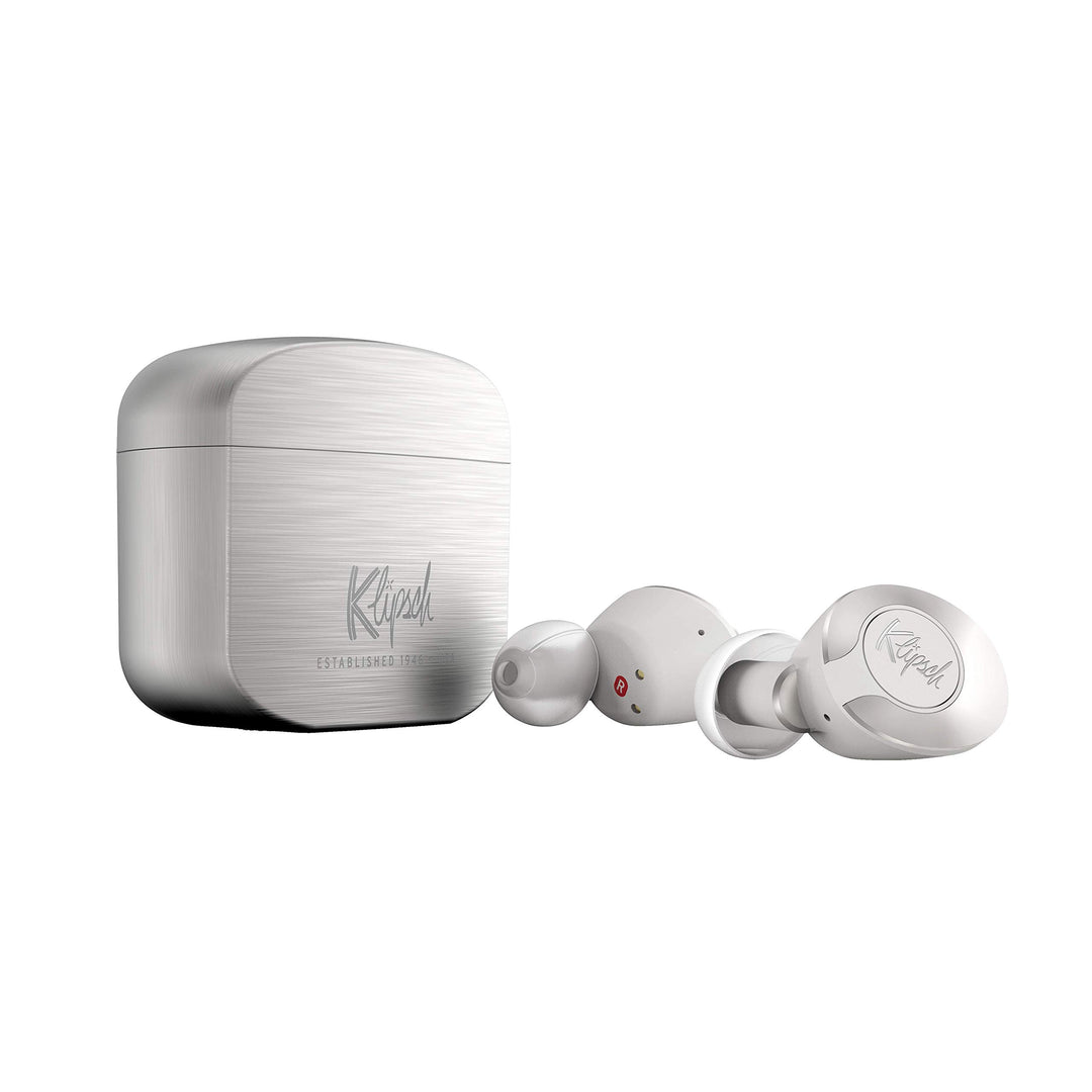 Klipsch, T5II True Wireless Silver, Bluetooth, Intraaural, Silver