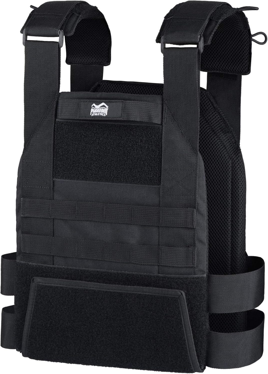 Phantom Athletics Gewichtsweste, Verschiedene Gewichte - Leicht Verstellbar Trainingsweste mit 6kg (