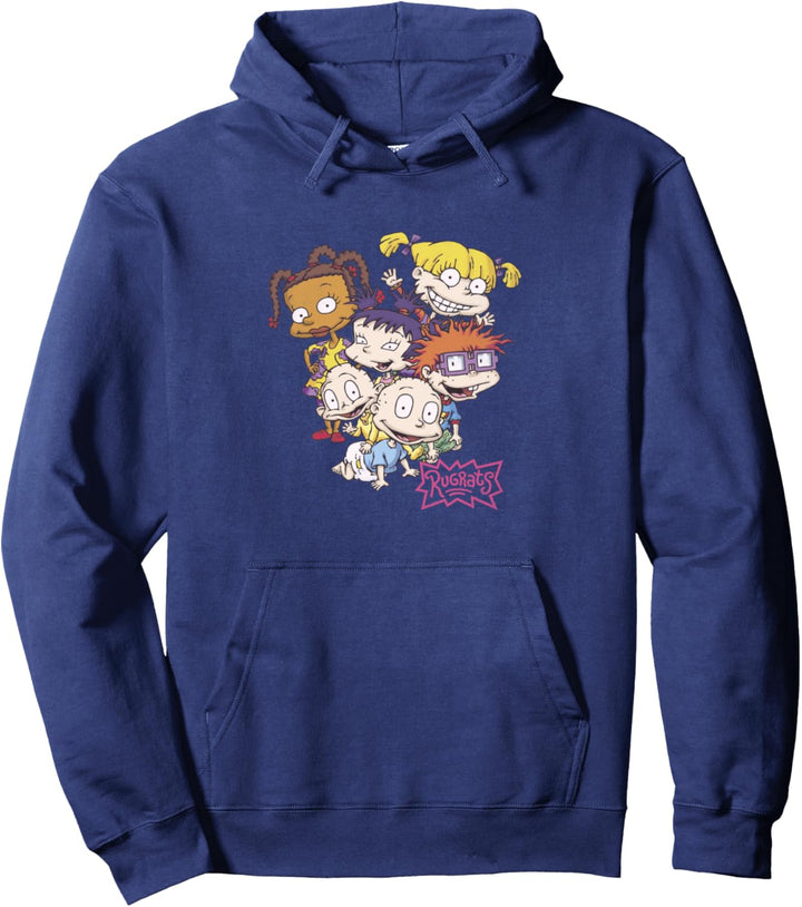 Rugrats Baby Pile Smiles Classic Group Pullover Hoodie