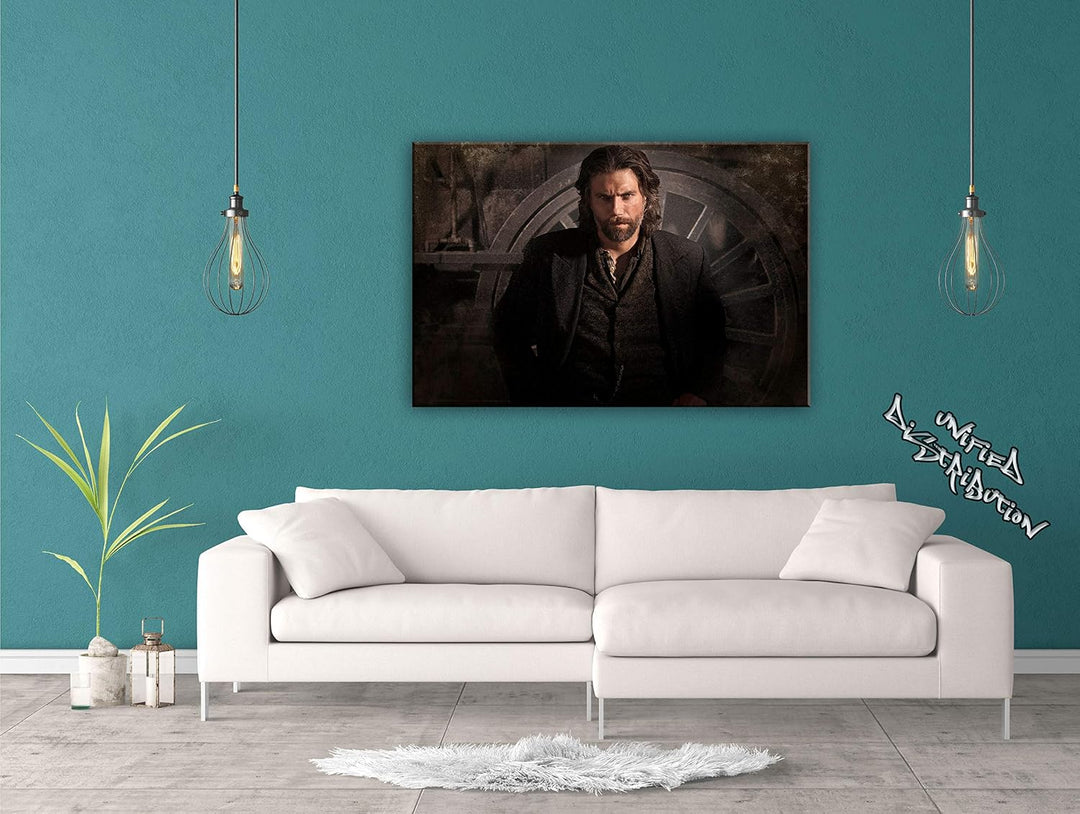 Hell on Wheels - 60x40 cm Kunstdruck auf Leinwand • erstklassige Druckqualität • Dekoration • Wandbi