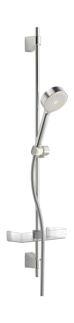 Hansa Wandstangenset / Brauseset Basicjet | + Wandstange, Montageset, Handbrause, Schlauch, Schieber