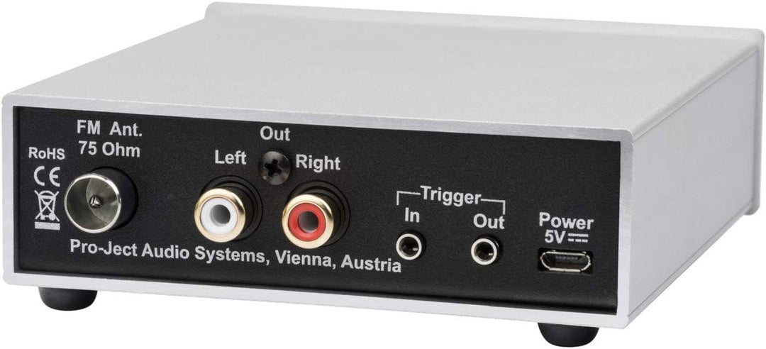 Pro-Ject Tuner Box S2, Miniatur FM-Tuner (Silber) silber / schwarz, silber / schwarz