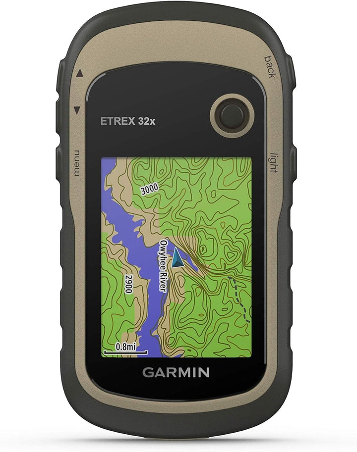 Garmin eTrex 32x-robustes, wasserdichtes GPS-Outdoor-Navi mit 2,2 (5,6 cm) Farbdisplay mit Tastenbed