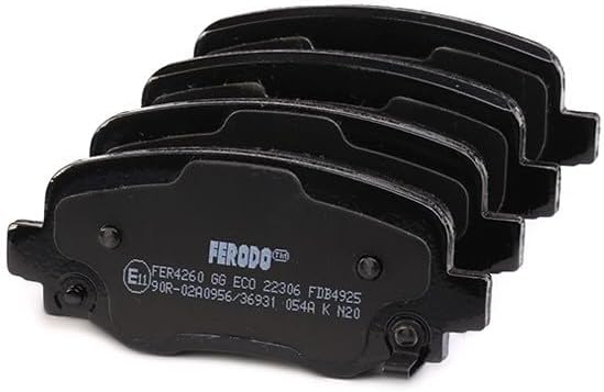 Ferodo FDB4925 - Bremsbelagsatz, Scheibenbremse