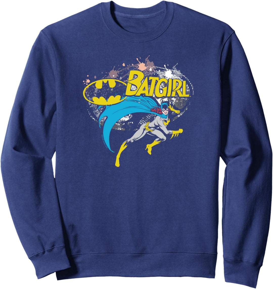 Batman Batgirl Halftone Sweatshirt