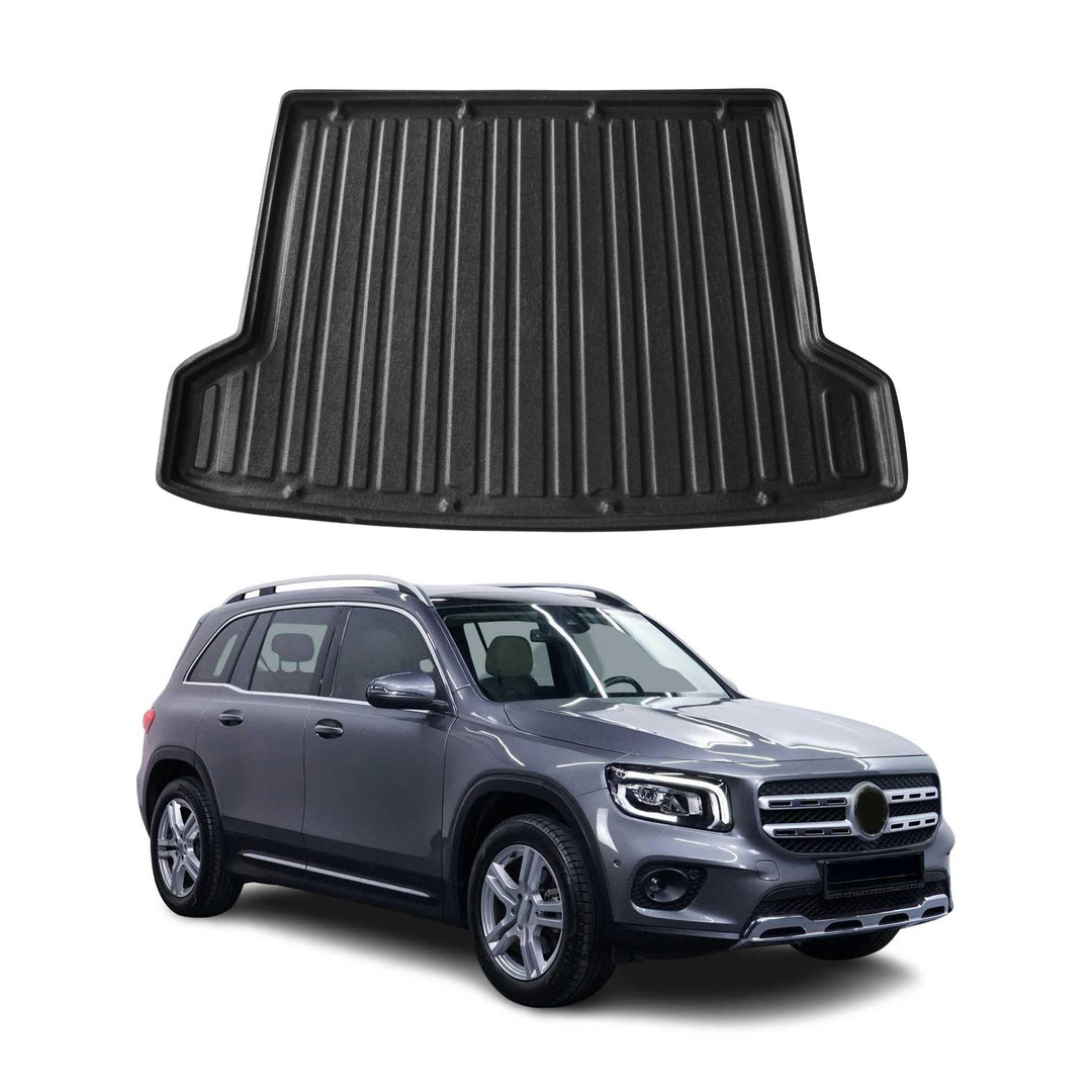 OMAC Kofferraumwanne Laderaumwanne kompatibel mit Mercedes GLB X247 2019-2024 5Sitz Gummi TPE Koffer