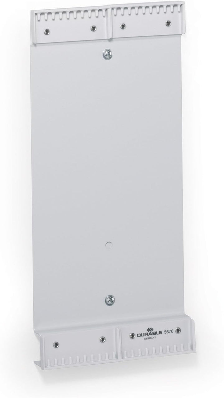 Durable Sichttafelwandhalter Function Wall module 20, für 20 Sichttafeln (nicht enthalten), grau, 56