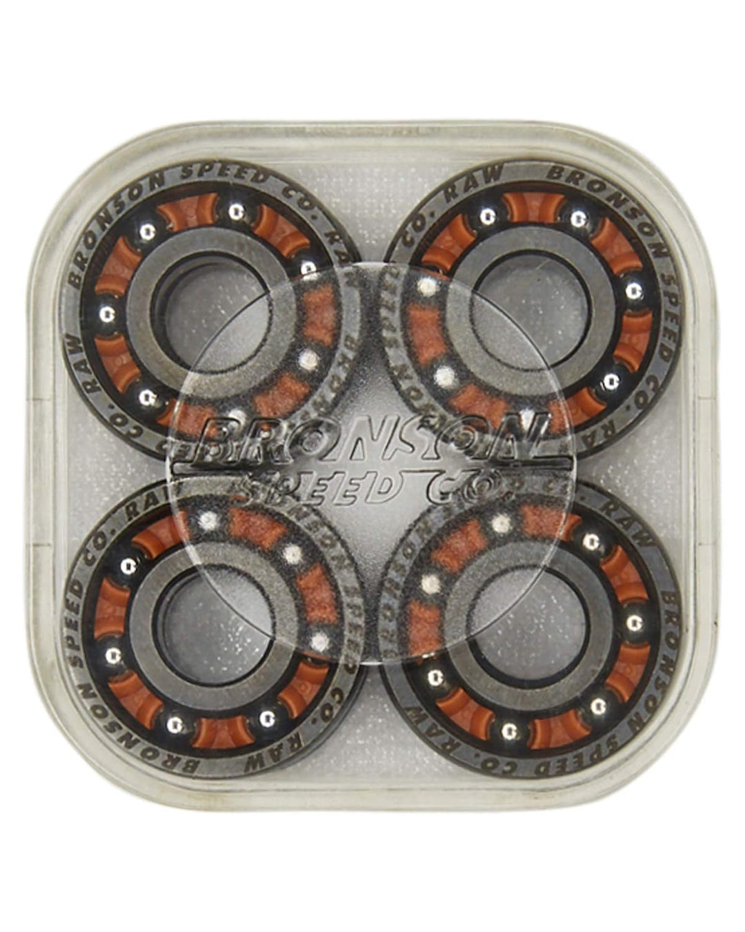 Bronson++ Skateboard Kugellager Raw Kugellager grey/orange, grey/orange