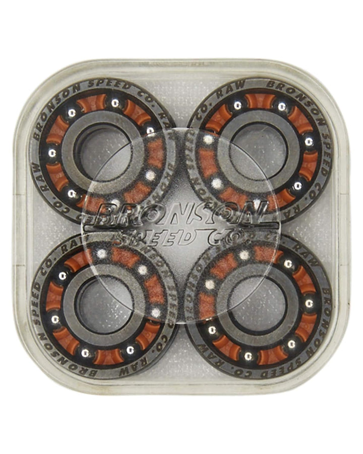 Bronson++ Skateboard Kugellager Raw Kugellager grey/orange, grey/orange