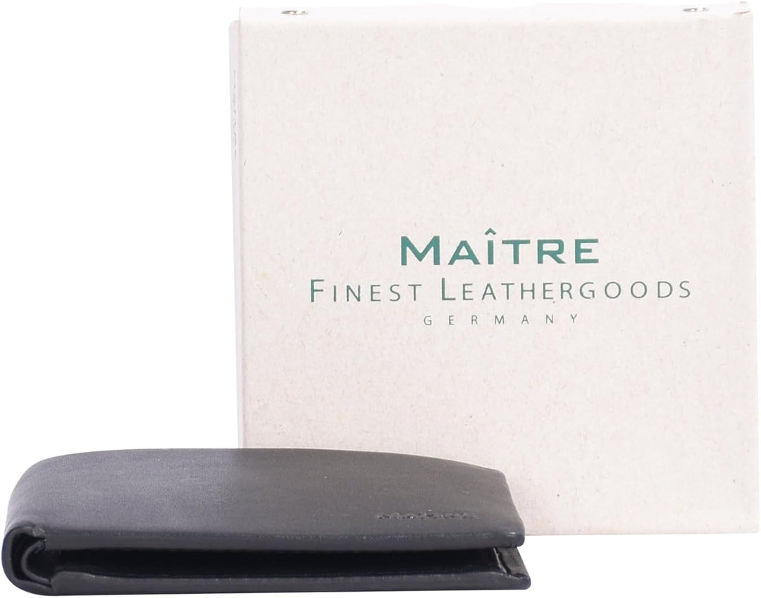 Maitre - herrstein gertram billfold sh8 Schwarz 9,20X12,70X0,00 CM Farbe:schwarz / Material:polyeste