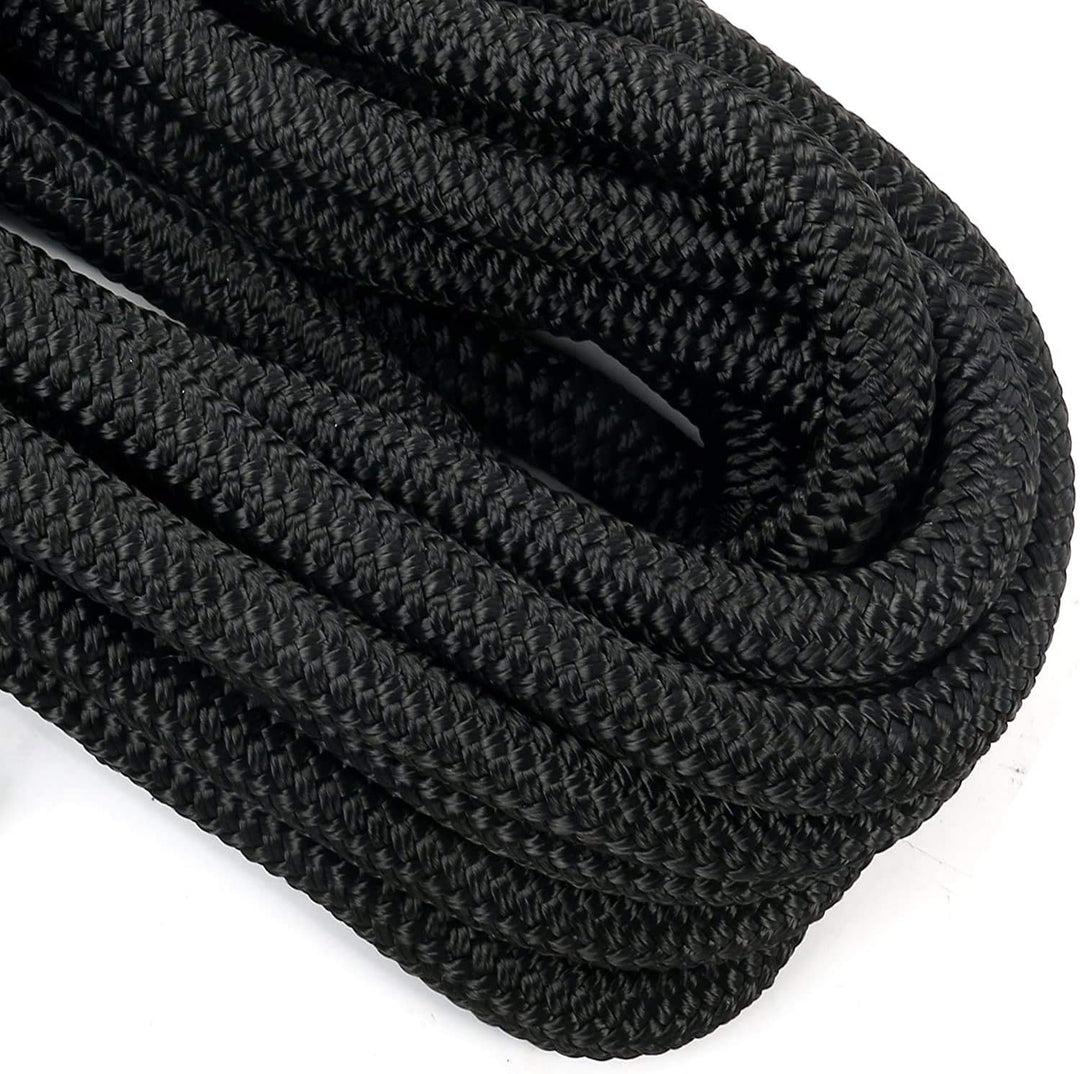FreeTec 4 TLG Bootsseil Boot Fenderleine Nylon Dockline Festmacherleine Fenderseil mit Auge 16mm Dur