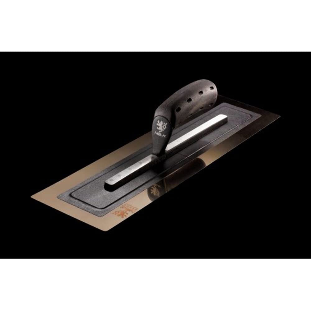 NELA Premium NELAFLEX Glättekelle 455 x 110mm rostfrei Glättkelle Traufel Glätter 100% Made in Germa