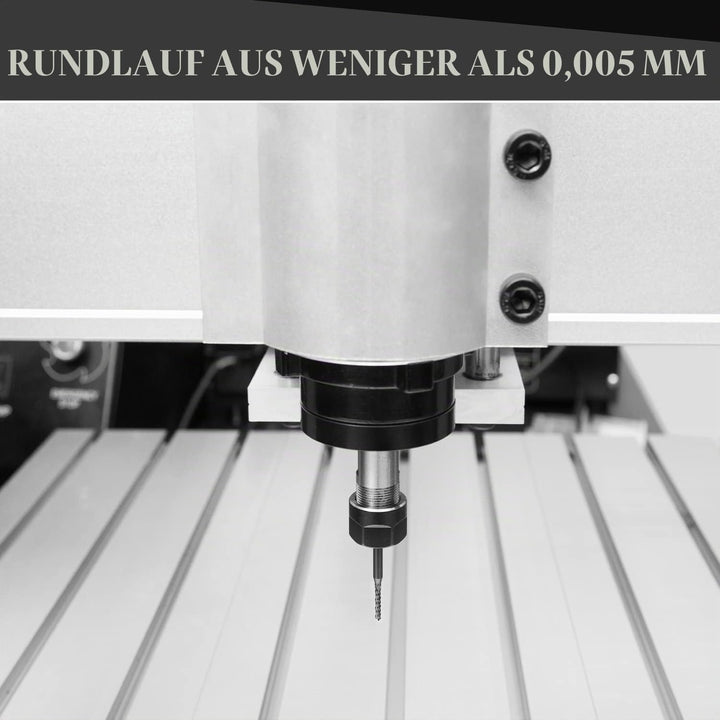 CNC-Spindelmotor-Kits, 220V 3KW 100mm wassergekühlter Spindelmotor CNC-Motor +220V 3.7KW VFD+Clamp M