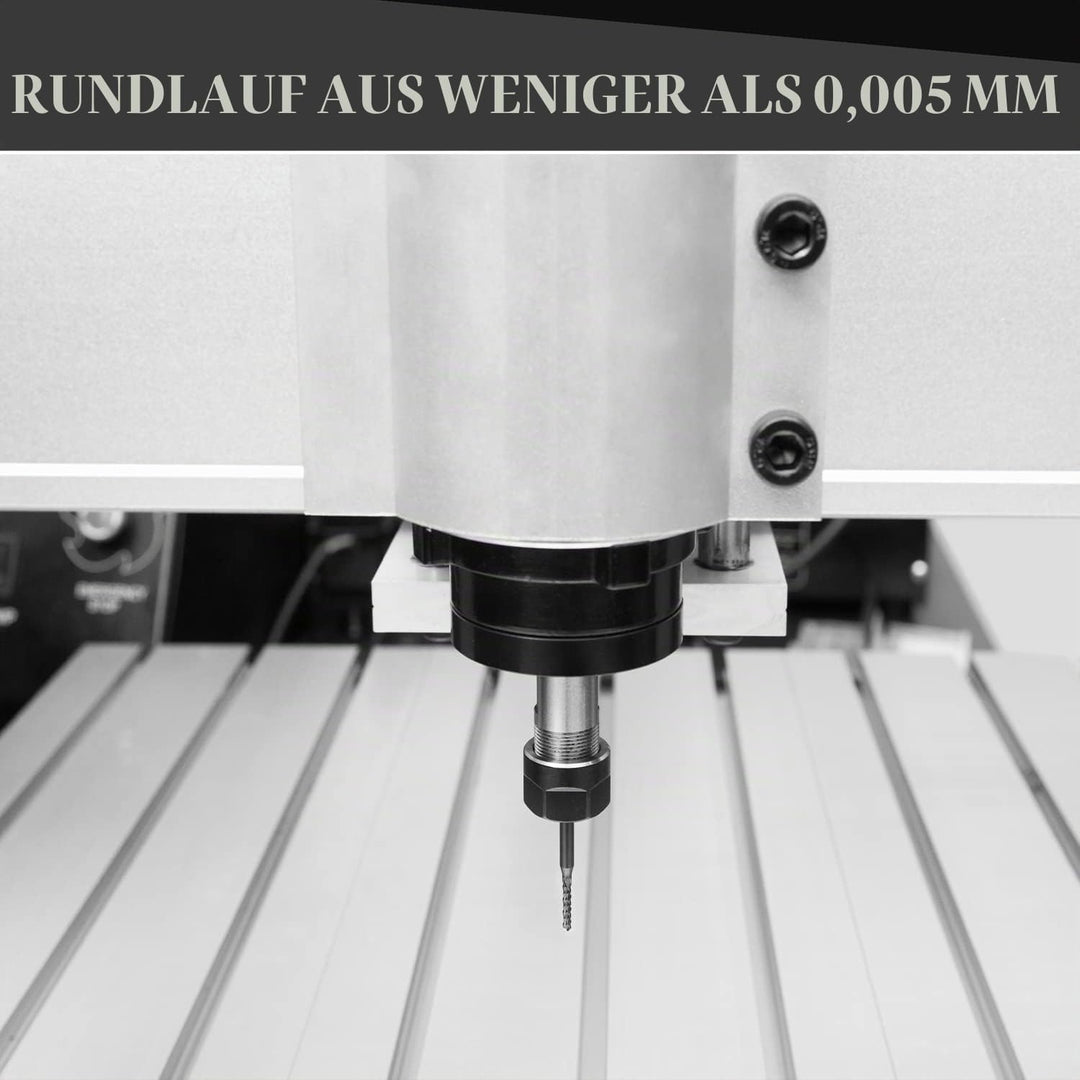CNC Spindelmotor 220V 1.5KW 1500W luftgekühlt 65mm 4 Lager 24000RPM 400HZ für CNC-Routermaschine Sep