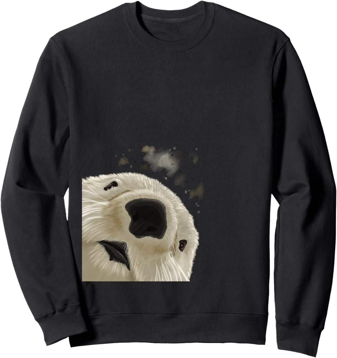 Neugieriger Otter Sweatshirt