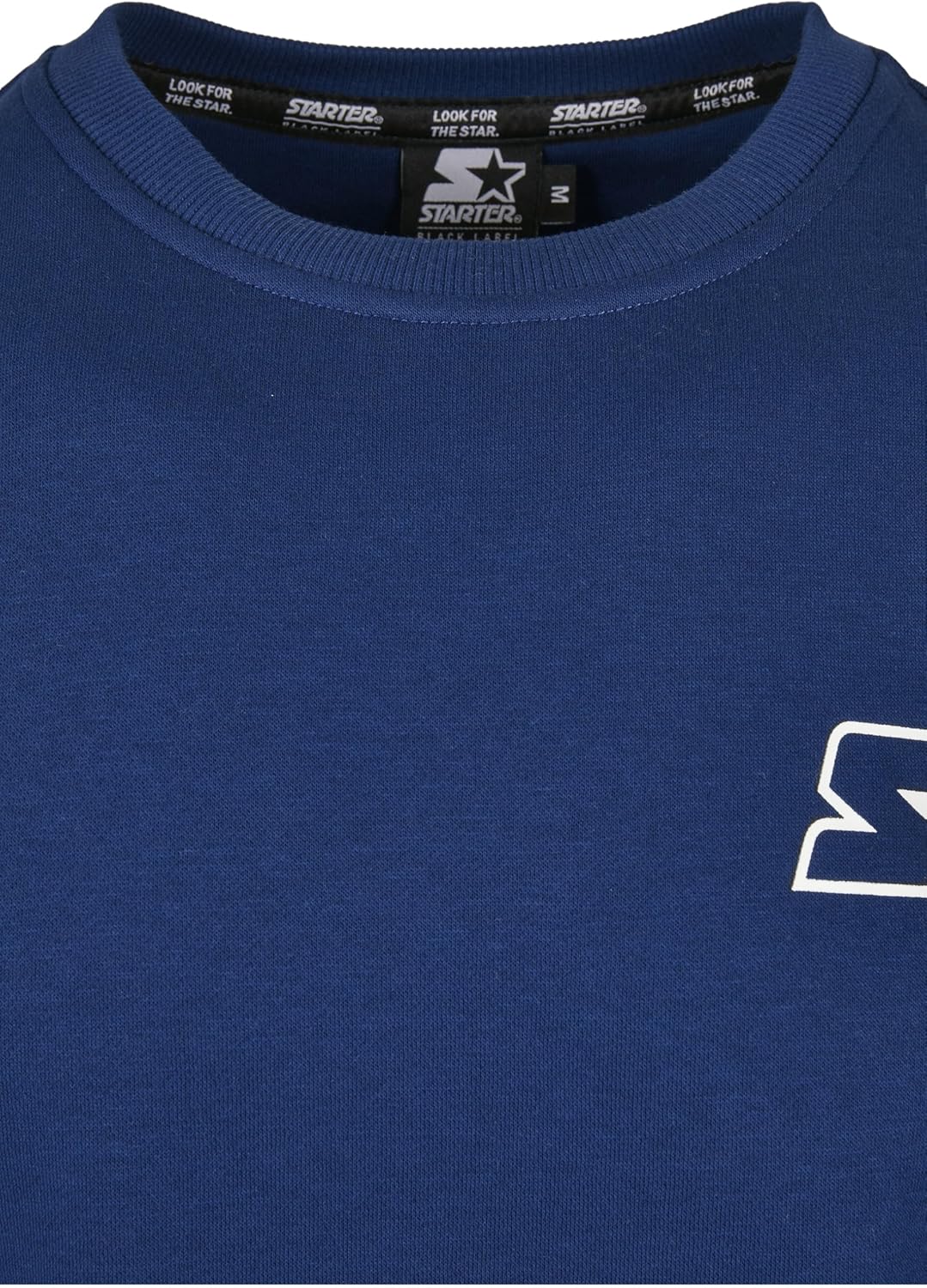 Starter Black Label Herren Small Logo Crew Pullover S Blue Night, S Blue Night