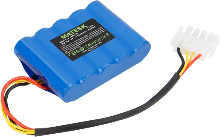 18V 3500mAh Akku kompatibel mit AL-KO Robolinho 100, 110, 1100, 41.6 mit AL-KO 441154 442632 440454