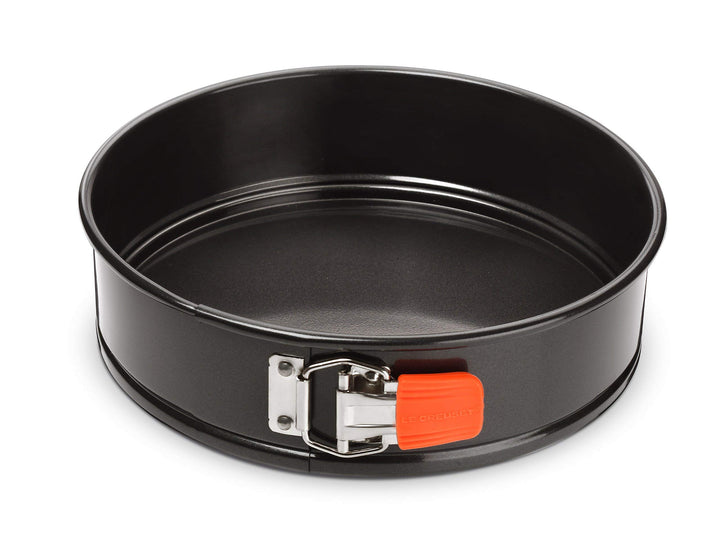 Le Creuset Antihaft Springform, Rund, Ø 26 cm, Sauerteigbeständig, Aus Karbonstahl gefertigt, Anthra