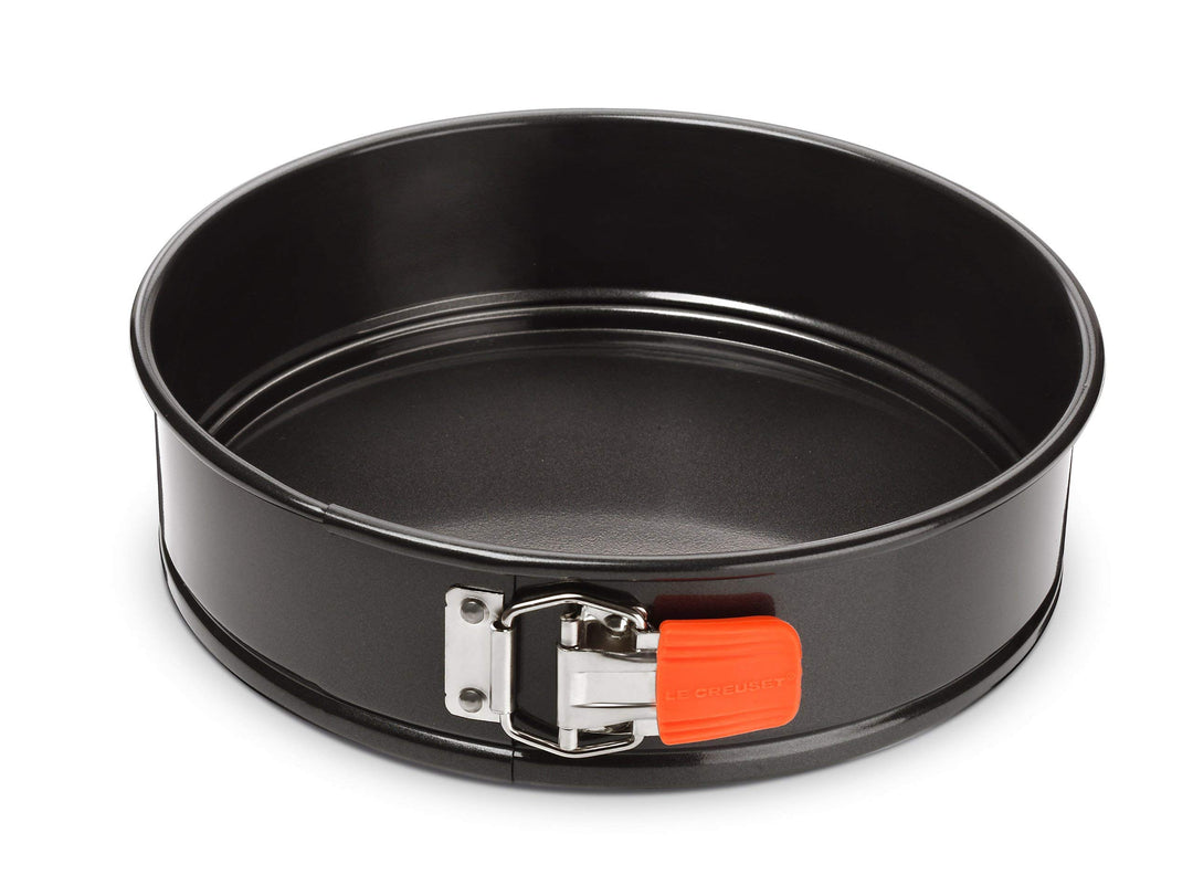 Le Creuset Antihaft Springform, Rund, Ø 20 cm, Sauerteigbeständig, Aus Karbonstahl gefertigt, Anthra