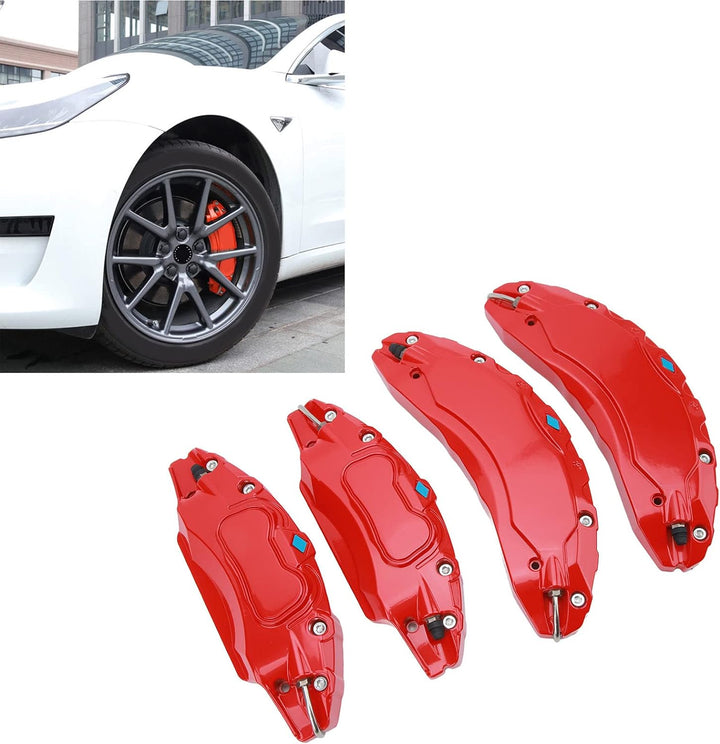 Aluminium-Bremssattelabdeckungen für Tesla Model 3, 4er-Set – Sportlicher und Modischer Ersatz für 1