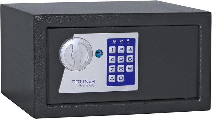 Rottner Möbeltresor Jupiter 2, Elektronikschloss mit mechanischer Notöffnung und 2 Schlüssel, anthra