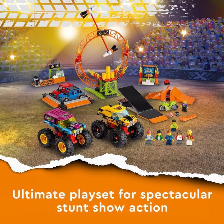LEGO 60295 City Stuntz Stuntshow-Arena Standard Verpackung Single, Standard Verpackung Single