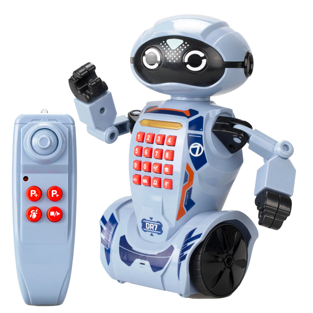 Silverlit YCOO - Lernroboter DR7 (20 cm) - Programmierbarer und funkgesteuerter Roboter mit 7 versch