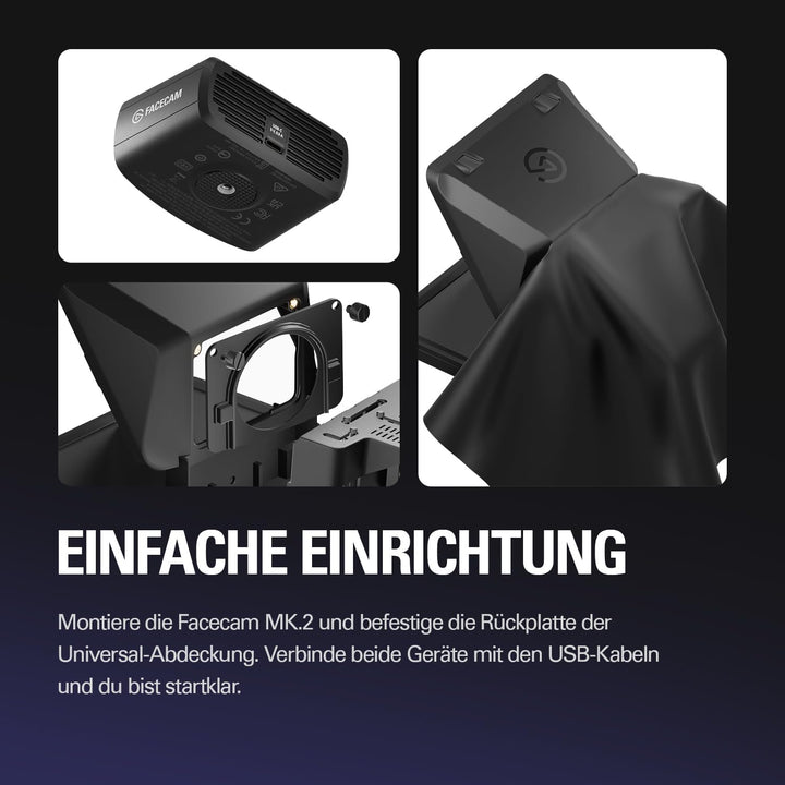 Elgato Prompter/Kamera-Set – Premium-Teleprompter mit Full HD-Webcam, HDR-fähig, perfekt für Streami