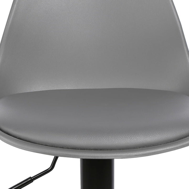 DDMINE 8er Set Barhocker mit Polster Gepolsterter Drehhocker mit Luftheber-Design, Kunstleder Barstu