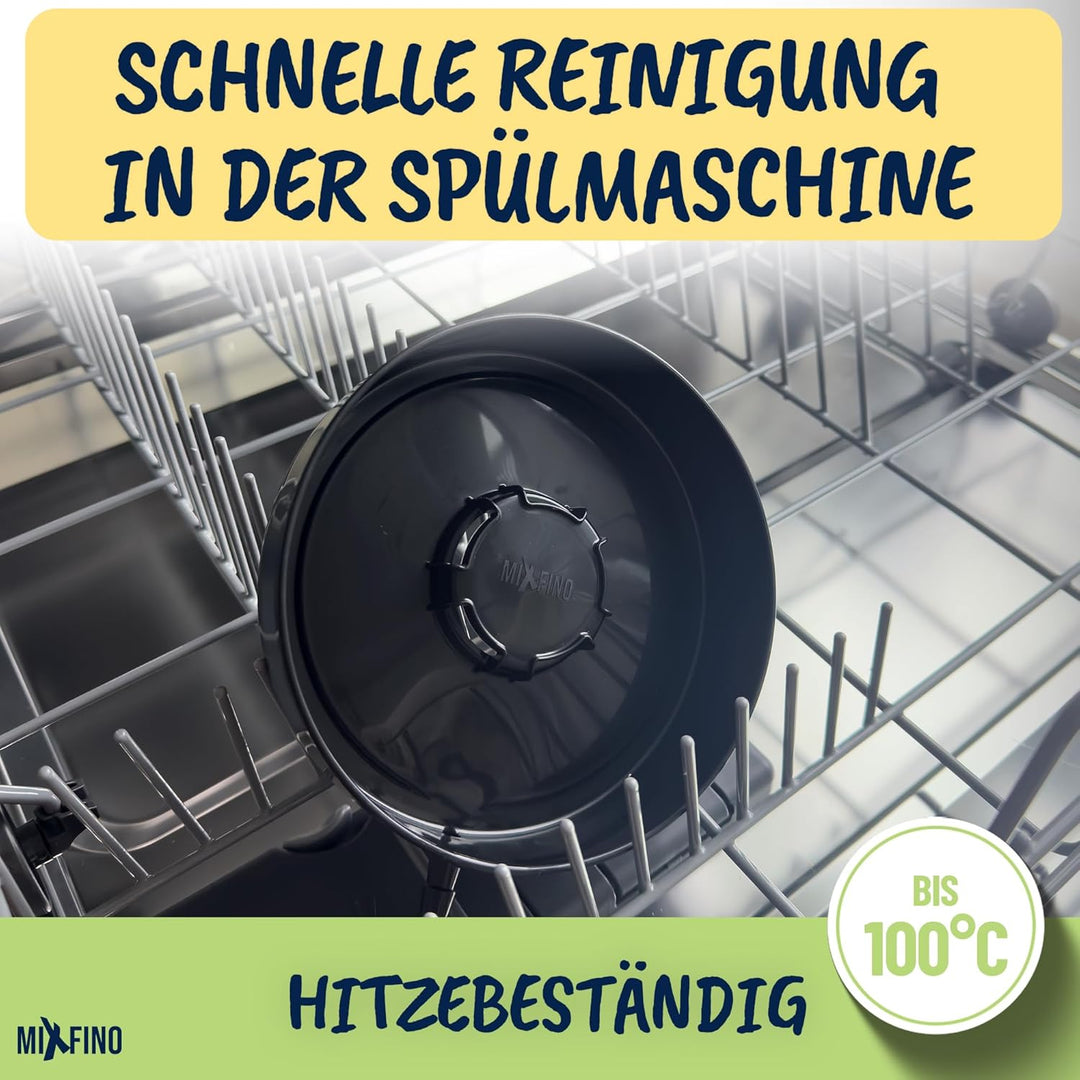 MixFino Dampfentsafter für Thermomix TM7 | Exklusives Entsafter Zubehör für grosse Mengen Obst &amp; Gem