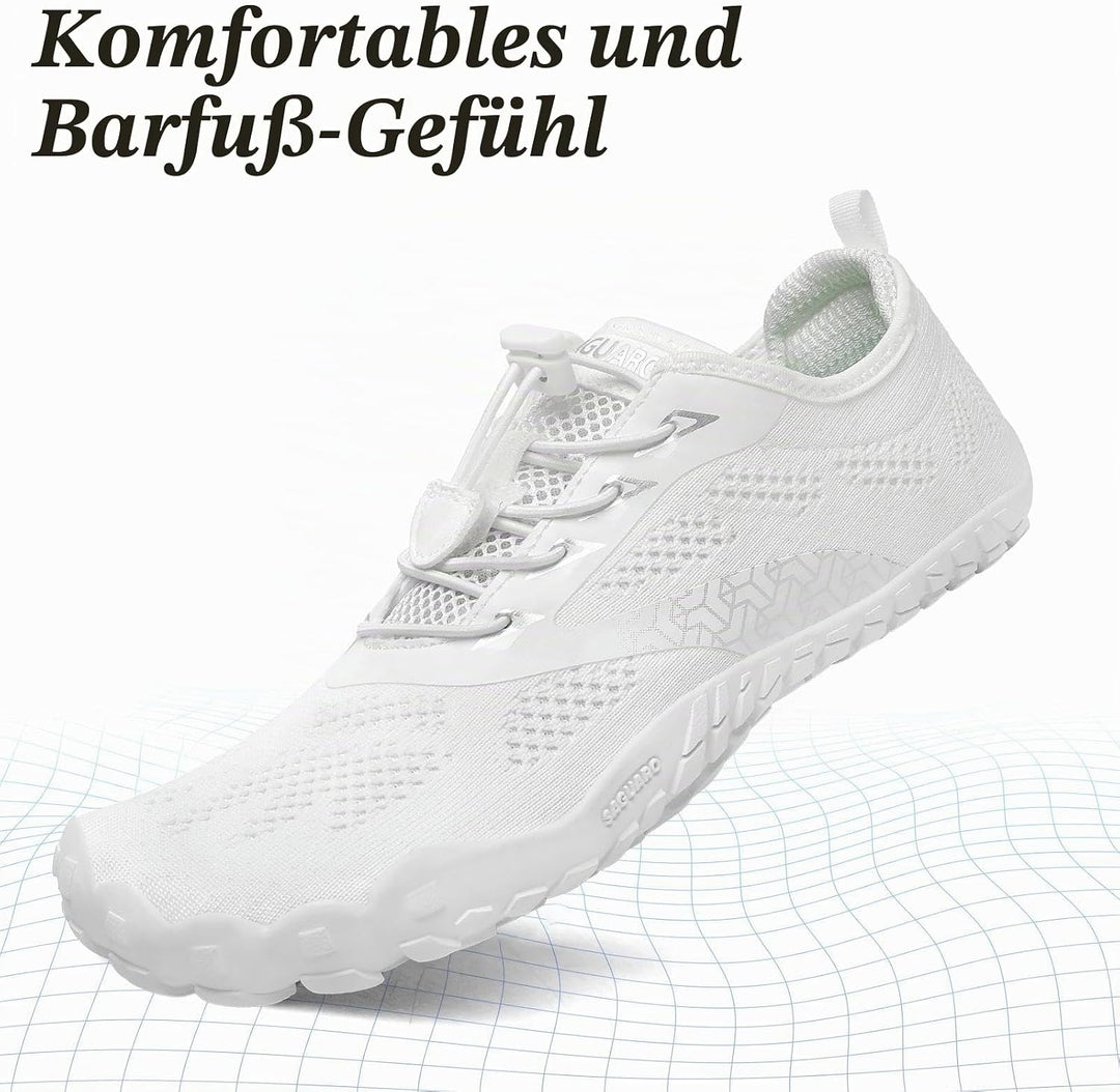 SAGUARO Unisex Barfussschuhe Traillaufschuhe Schnell Trocknend Wassersportschuhe, Gr. 36-47 40 EU We