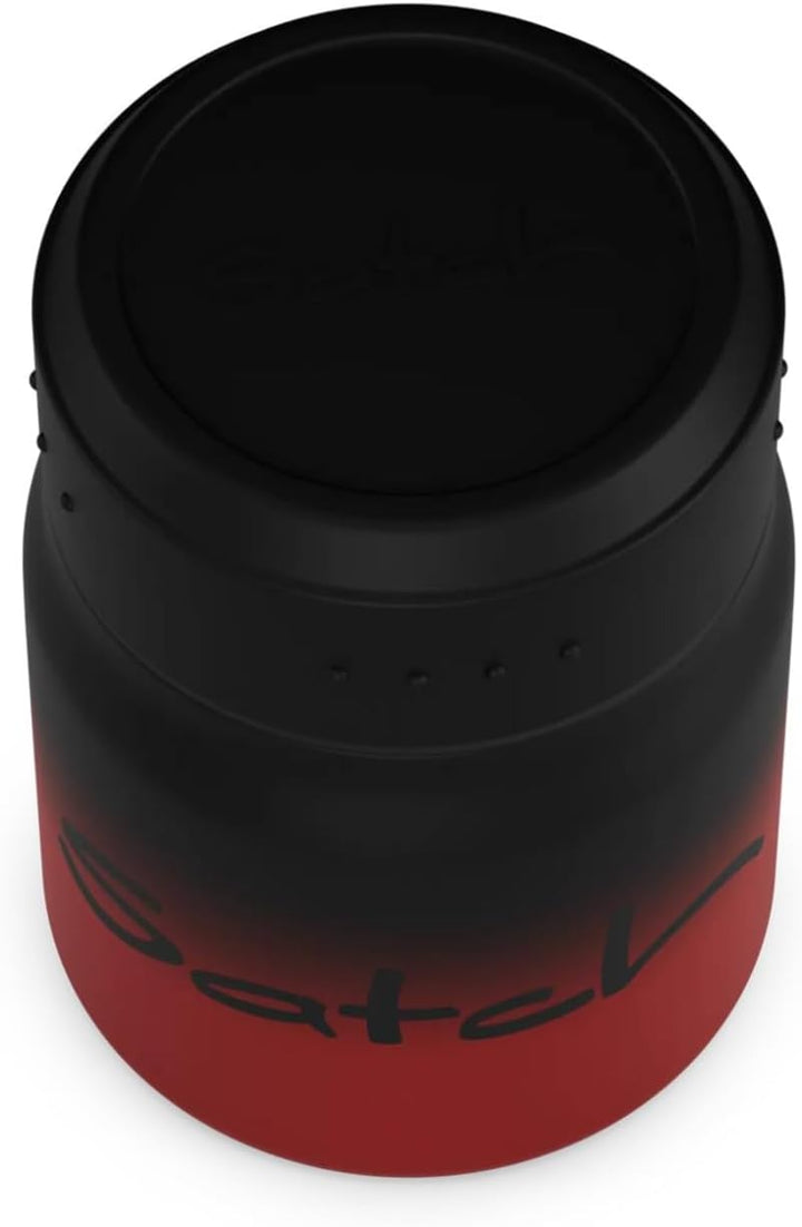 Satch Thermo Lunchbox 500ml, auslaufsicher, isoliert, mit Gabel-Löffelkombination Black Graffiti - R