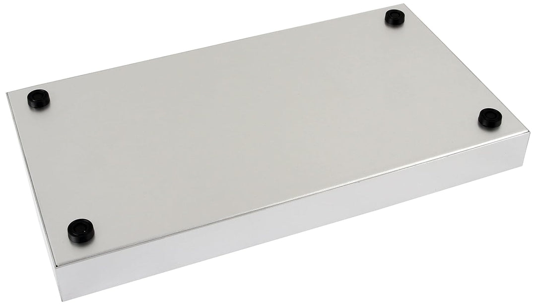 Saro Stay Cool 1/3 GN Kühl-Servierplatte, Metall, Silber, 32.5 x 17.6 x 3.6 cm