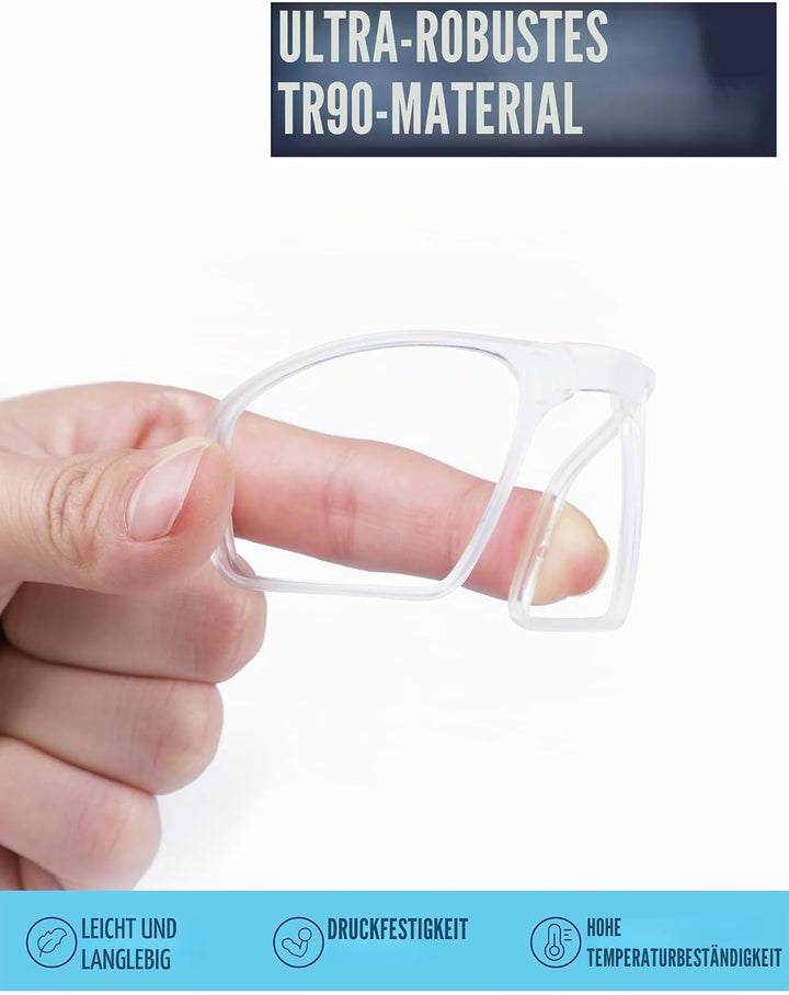 Saucer Insert Clip-On | Rx Optischer Einsatz für Oakley EV Zero Series Sonnenbrille - Transparent, f