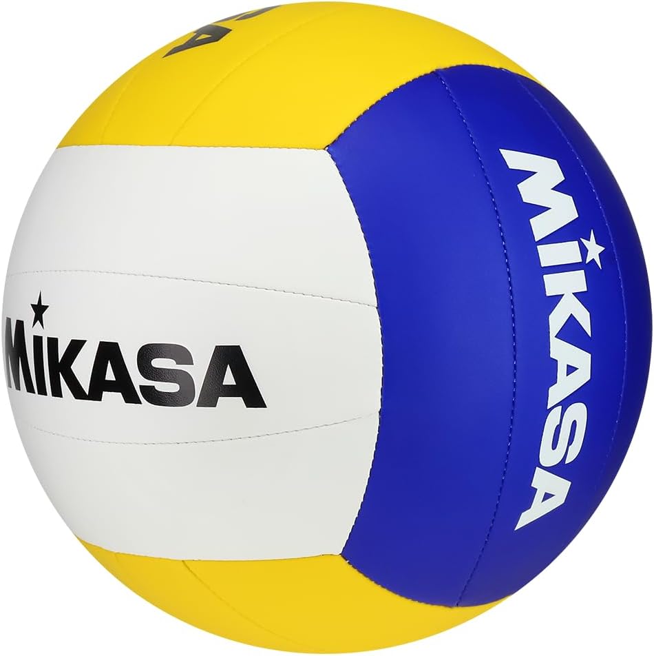 Mikasa VX20 Beach Classic Volleyball, Weiss Single, Single