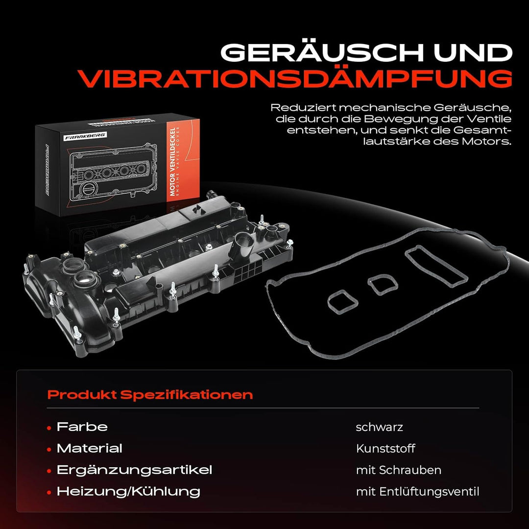 Ventildeckel Zylinderkopfhaube für Galaxy WA6 Mondeo IV BA7 S-Max WA6 S60 II 124 134 V70 III 135 XC6
