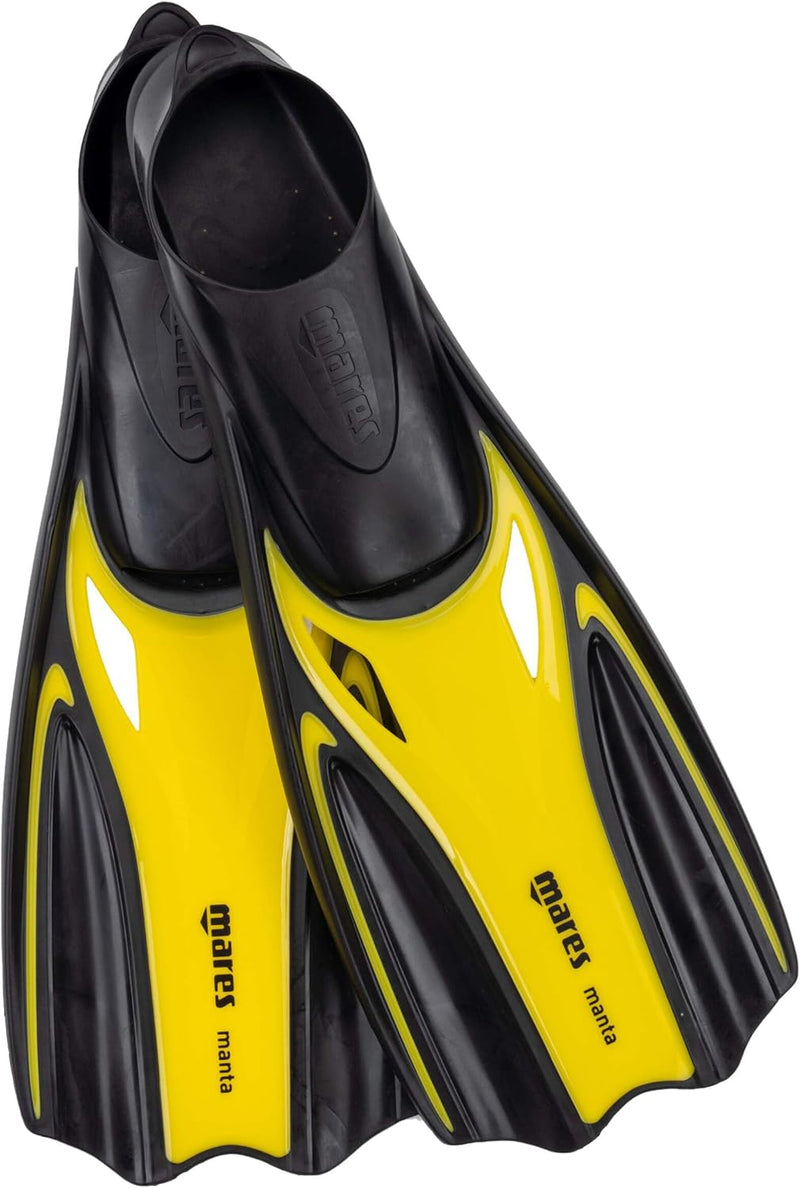 Flosse Mares Aquazone Manta, Schnorchelflosse Erwachsene – Unisex 42-43 Yellow, 42-43 Yellow