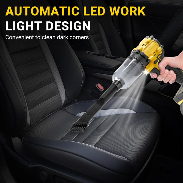 Kabelloses Gebläse &amp; Handstaubsauger 2-in-1 für Dewalt 20V Akku (KEIN Akku) | 150W bürstenloser Druc