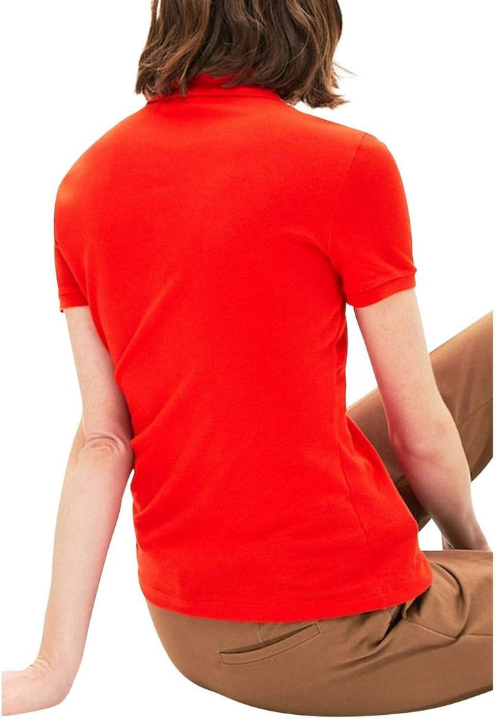 Lacoste Damen PF5462 Polohemd, Red, 34